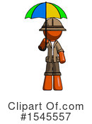 Orange Design Mascot Clipart #1545557 by Leo Blanchette