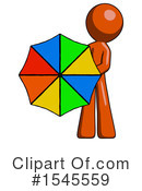 Orange Design Mascot Clipart #1545559 by Leo Blanchette