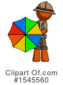 Orange Design Mascot Clipart #1545560 by Leo Blanchette
