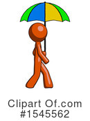 Orange Design Mascot Clipart #1545562 by Leo Blanchette