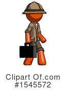 Orange Design Mascot Clipart #1545572 by Leo Blanchette