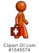 Orange Design Mascot Clipart #1545574 by Leo Blanchette