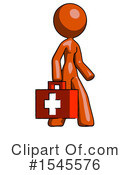 Orange Design Mascot Clipart #1545576 by Leo Blanchette