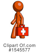 Orange Design Mascot Clipart #1545577 by Leo Blanchette