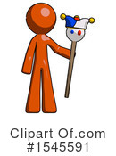 Orange Design Mascot Clipart #1545591 by Leo Blanchette