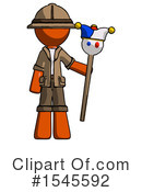 Orange Design Mascot Clipart #1545592 by Leo Blanchette