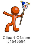 Orange Design Mascot Clipart #1545594 by Leo Blanchette