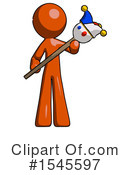 Orange Design Mascot Clipart #1545597 by Leo Blanchette