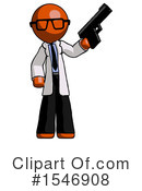 Orange Design Mascot Clipart #1546908 by Leo Blanchette