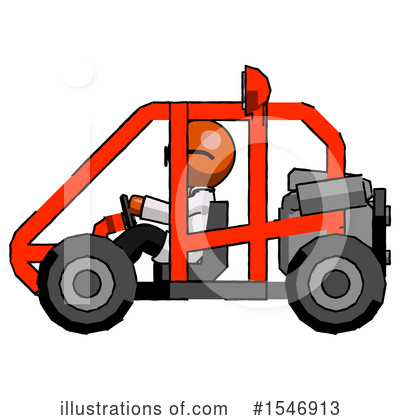 Royalty-Free (RF) Orange Design Mascot Clipart Illustration by Leo Blanchette - Stock Sample #1546913