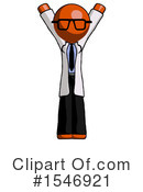 Orange Design Mascot Clipart #1546921 by Leo Blanchette