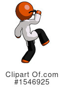 Orange Design Mascot Clipart #1546925 by Leo Blanchette
