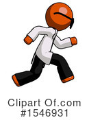 Orange Design Mascot Clipart #1546931 by Leo Blanchette