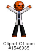Orange Design Mascot Clipart #1546935 by Leo Blanchette