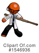 Orange Design Mascot Clipart #1546936 by Leo Blanchette