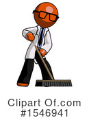 Orange Design Mascot Clipart #1546941 by Leo Blanchette