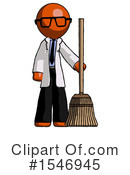 Orange Design Mascot Clipart #1546945 by Leo Blanchette