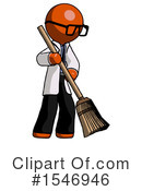 Orange Design Mascot Clipart #1546946 by Leo Blanchette