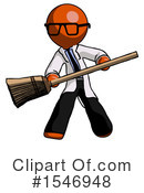 Orange Design Mascot Clipart #1546948 by Leo Blanchette