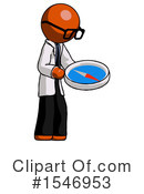 Orange Design Mascot Clipart #1546953 by Leo Blanchette