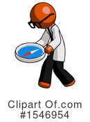 Orange Design Mascot Clipart #1546954 by Leo Blanchette