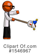 Orange Design Mascot Clipart #1546967 by Leo Blanchette