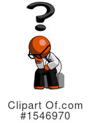 Orange Design Mascot Clipart #1546970 by Leo Blanchette