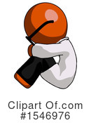 Orange Design Mascot Clipart #1546976 by Leo Blanchette