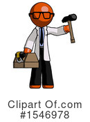 Orange Design Mascot Clipart #1546978 by Leo Blanchette