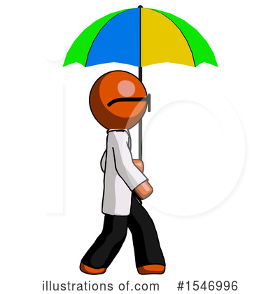 Umbrella Clipart #1546996 by Leo Blanchette