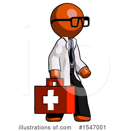 Royalty-Free (RF) Orange Design Mascot Clipart Illustration by Leo Blanchette - Stock Sample #1547001