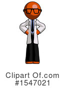 Orange Design Mascot Clipart #1547021 by Leo Blanchette