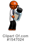 Orange Design Mascot Clipart #1547024 by Leo Blanchette