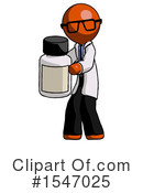 Orange Design Mascot Clipart #1547025 by Leo Blanchette