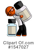 Orange Design Mascot Clipart #1547027 by Leo Blanchette