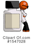Orange Design Mascot Clipart #1547028 by Leo Blanchette