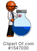 Orange Design Mascot Clipart #1547030 by Leo Blanchette