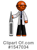 Orange Design Mascot Clipart #1547034 by Leo Blanchette