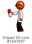 Orange Design Mascot Clipart #1547037 by Leo Blanchette