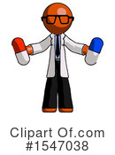 Orange Design Mascot Clipart #1547038 by Leo Blanchette