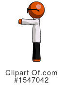 Orange Design Mascot Clipart #1547042 by Leo Blanchette