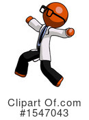 Orange Design Mascot Clipart #1547043 by Leo Blanchette