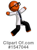 Orange Design Mascot Clipart #1547044 by Leo Blanchette
