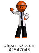 Orange Design Mascot Clipart #1547045 by Leo Blanchette