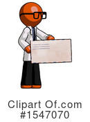 Orange Design Mascot Clipart #1547070 by Leo Blanchette
