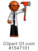 Orange Design Mascot Clipart #1547101 by Leo Blanchette