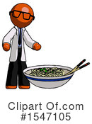 Orange Design Mascot Clipart #1547105 by Leo Blanchette