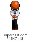 Orange Design Mascot Clipart #1547118 by Leo Blanchette