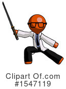 Orange Design Mascot Clipart #1547119 by Leo Blanchette