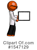 Orange Design Mascot Clipart #1547129 by Leo Blanchette